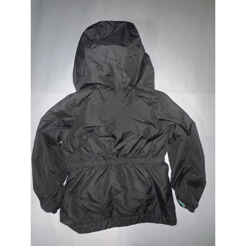 Gap Kids Black Down Puffer Jacket Hooded Winter Coat 2 Years 983617